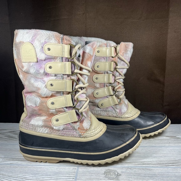 Sorel Joan of Arctic Reserve 'Champagne' Winter Boot - Women’s 9 - Picture 1 of 9